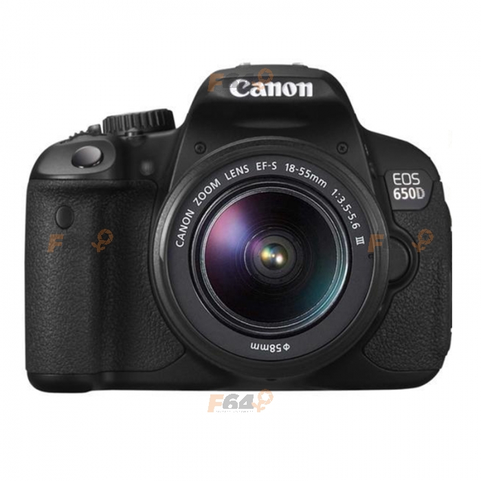 Canon EOS 650D kit cu EF-S 18-55mm III DC - F64
