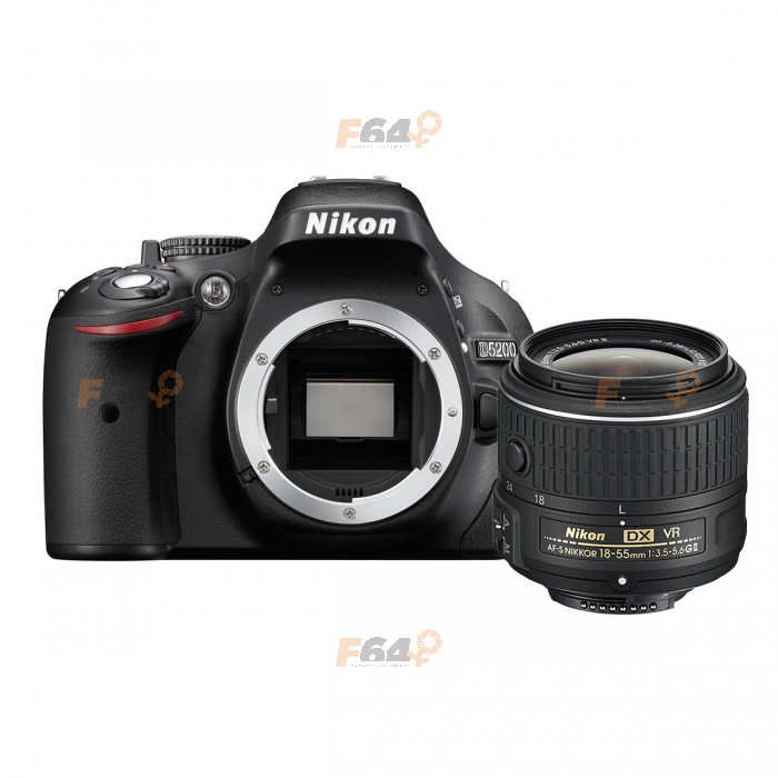 Nikon D5200 kit 18-55mm VR II AF-s DX Negru - F64