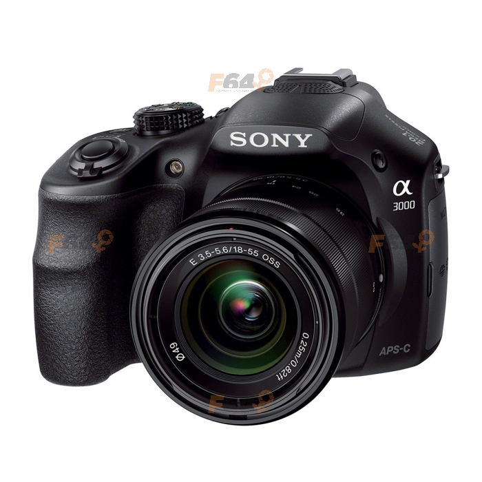 Sony A3000 kit SEL 18-55 F3.5-5.6 - 20 Mpx, Full HD - F64