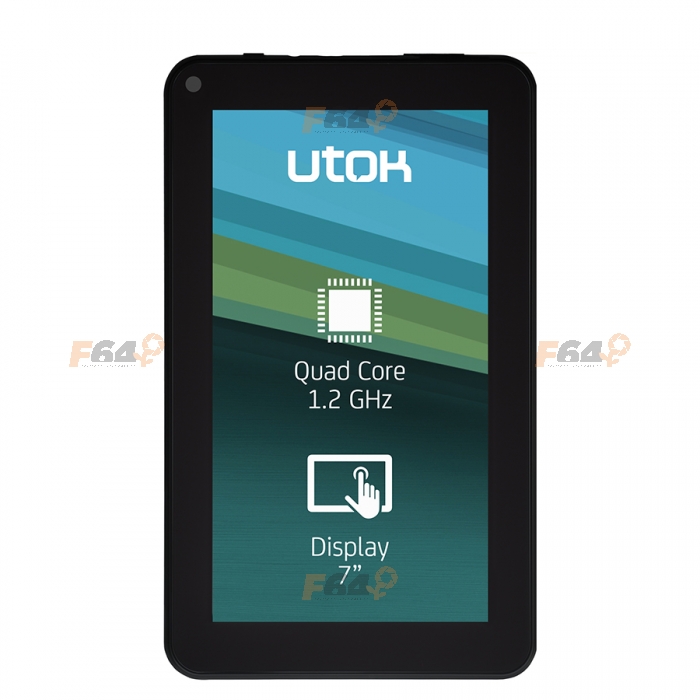UTOK 701Q - 7", Quad-Core 1.2 GHz,  8GB, 512 MB RAM, negru - F64