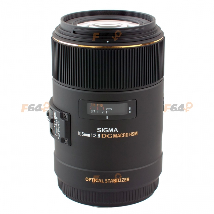 Sigma 105mm f/2.8 Macro EX DG OS Canon EF - F64