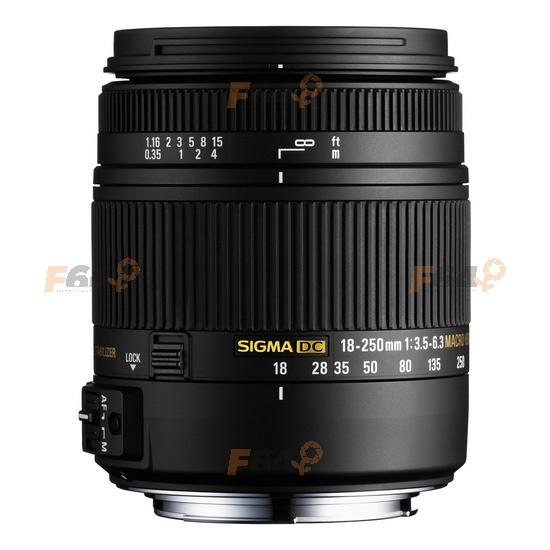 Sigma 18-250mm f/3.5-6.3 DC Macro OS HSM TSC - Nikon DX - F64