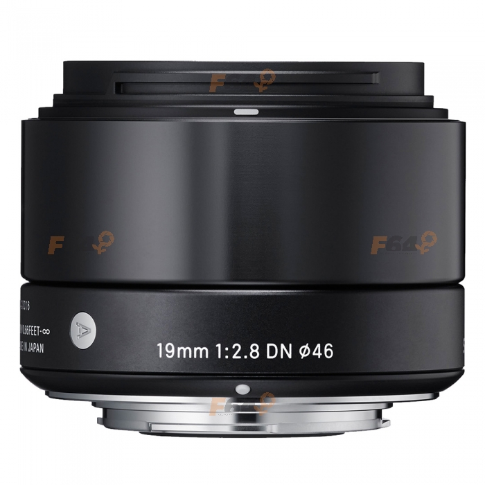 Sigma 19mm F2.8 DN Art negru - montura Sony NEX - F64