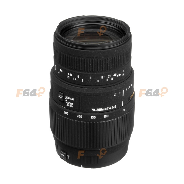 Sigma 70-300mm f/4-5.6 DG Macro (non-APO) Canon - F64