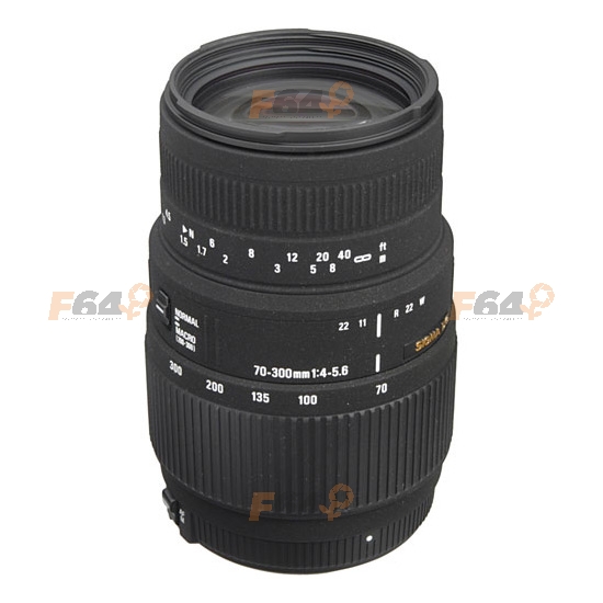 Sigma 70-300mm f/4-5.6 DG Macro (non-APO) Nikon AF-s - F64